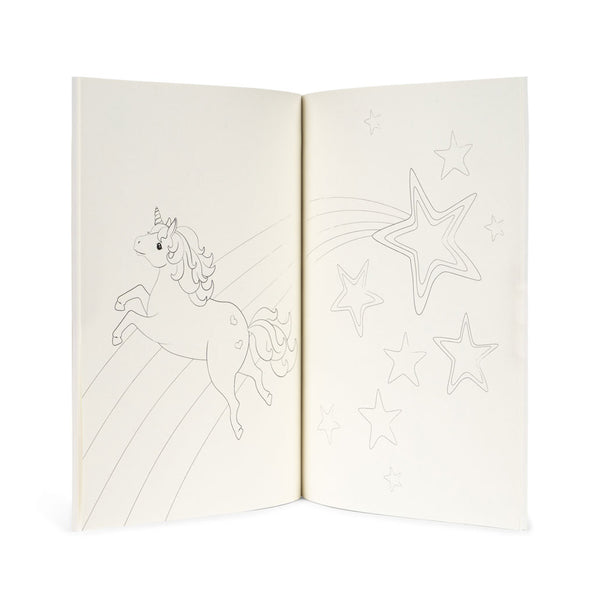 Konges Sløjd Malbücher und Buntstifte, unicorn