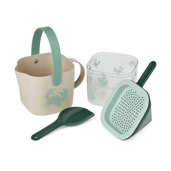 Liewood Roald Sand-Set, Crab/Sandy