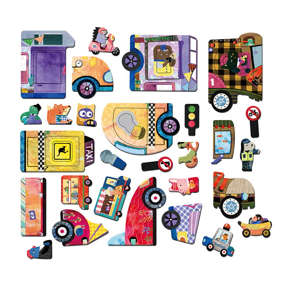 03_MierEdu Magnetisk Legesæt, Biler 2.jpg