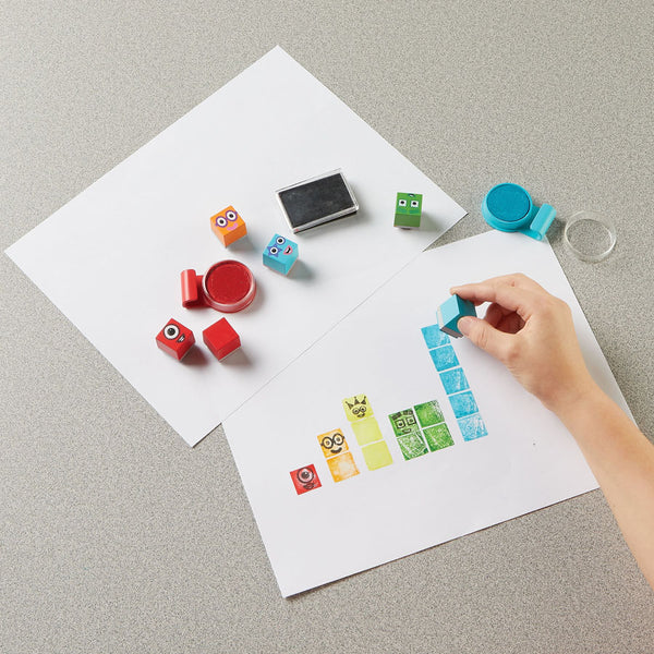 Learning Resources Numberblocks, Aktivitätsset mit Stempeln