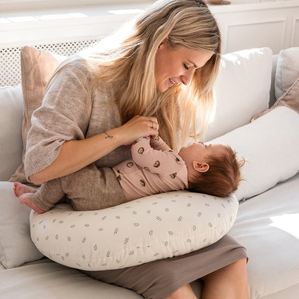 Sebra Stillkissen, Bio-Baumwolle cream stripe