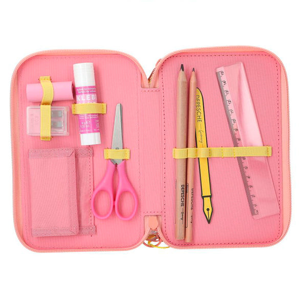 TOPModel Dreifach-Federmäppchen, Juicy