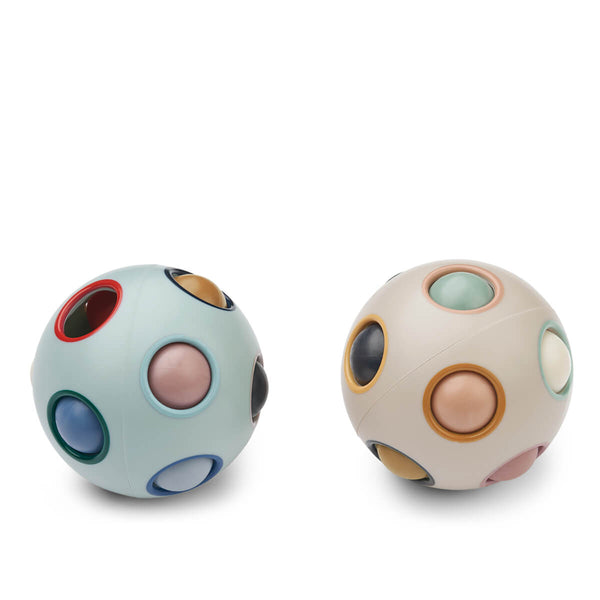 Liewood Solene 2er-Pack Puzzleball, Ice Blue Multi Mix