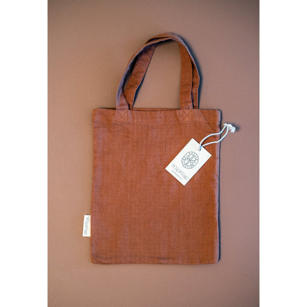 by KlipKlap Musselin-Babys Bettwäsche, Camel Brown