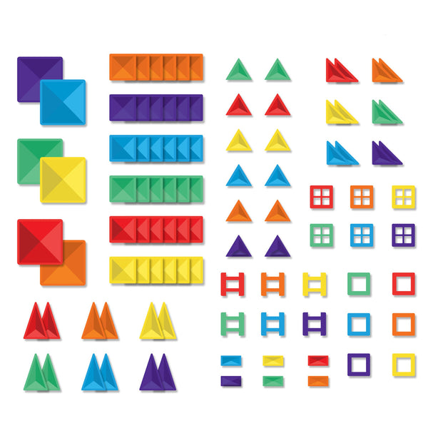 Connetix kreatives Magnetset, Rainbow, 102 Teile