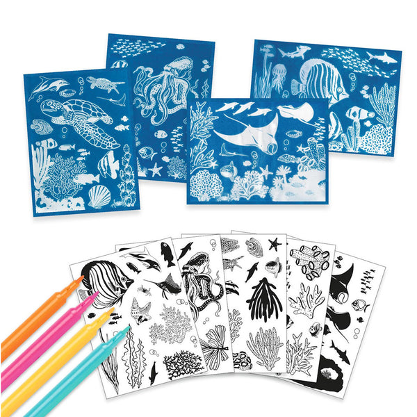 Djeco kreativer Lichtdruck, Meer