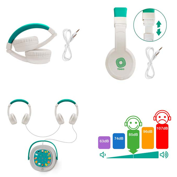 Timio faltbare Kopfhörer