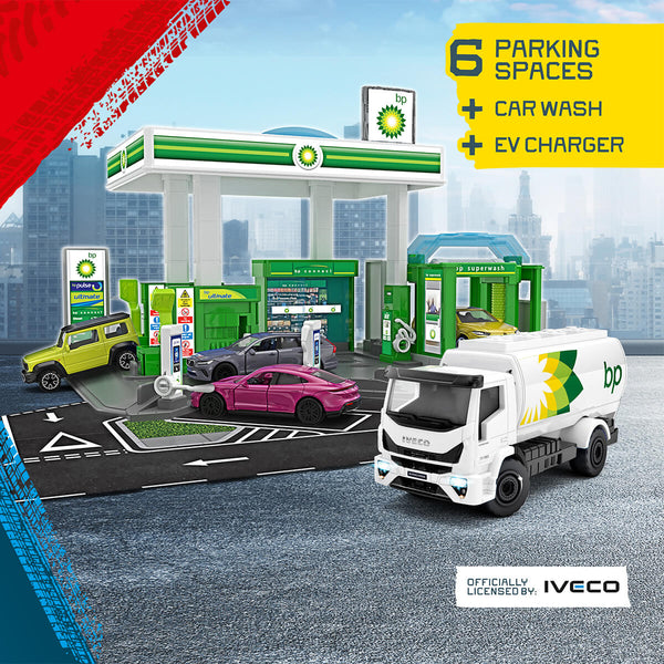 Majorette Tankstation + Auto