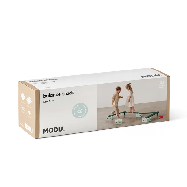 MODU Balancierbahn 17 Teile, Ocean Mint/Forest Green