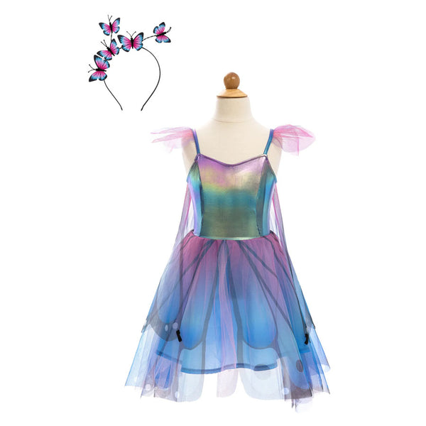 Great Pretenders Schmetterlingskleid und Flügel Blau/Lila